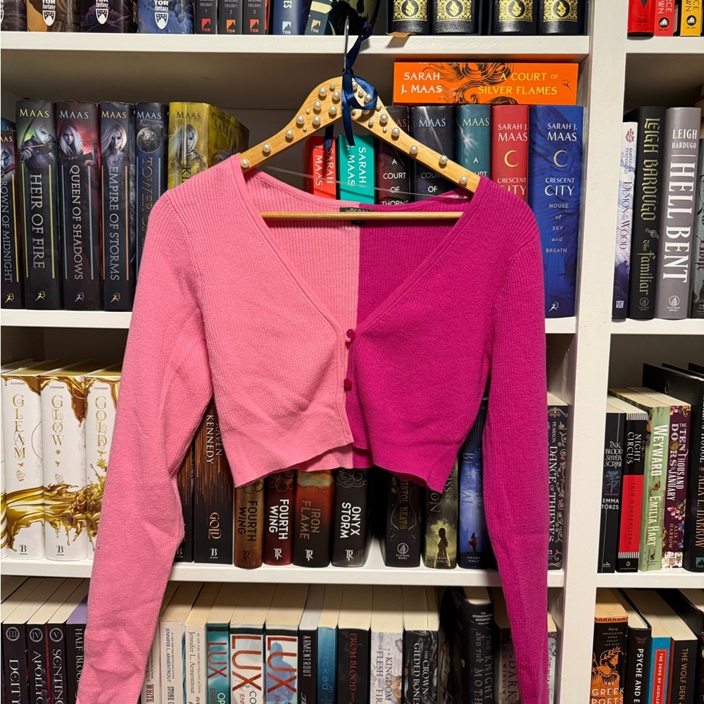 Wild Fable Pink and Magenta Crop Top